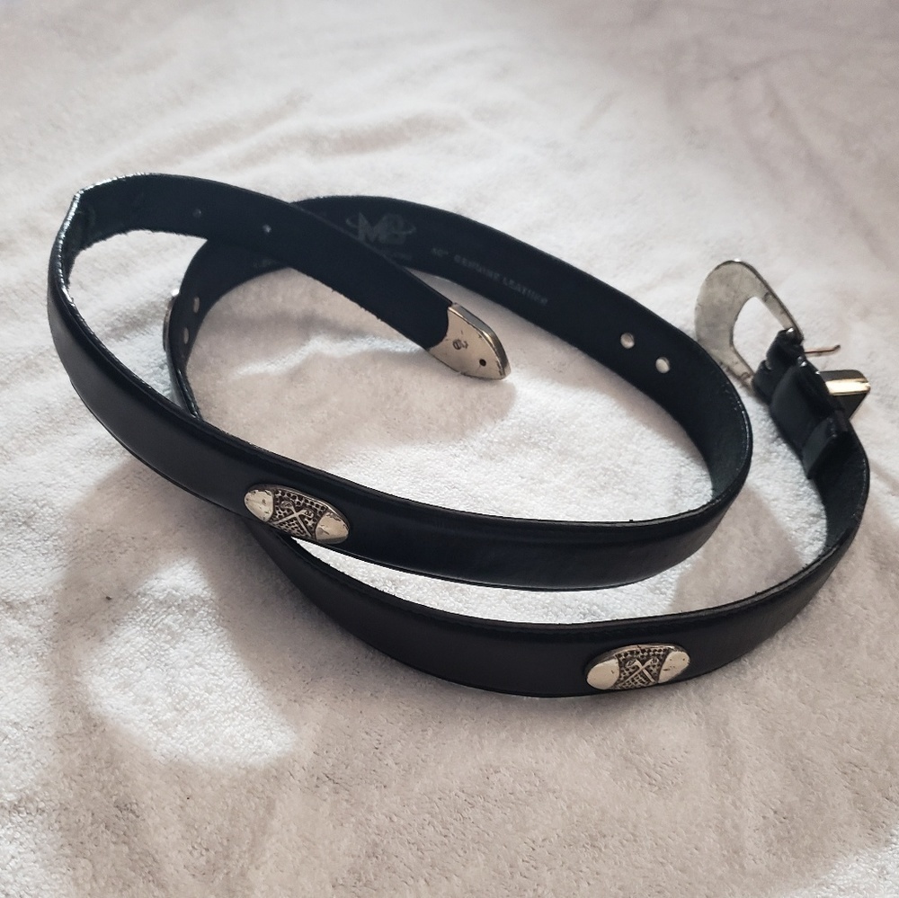 MB Magicbelt classic black leather 40"